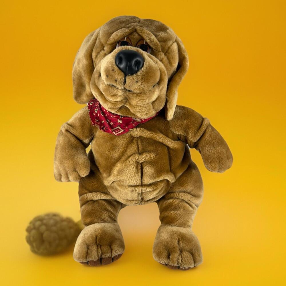 Plush Vtg  The Grand Ole Opry Hound Dog Plush Ole Blu Mascot 1995